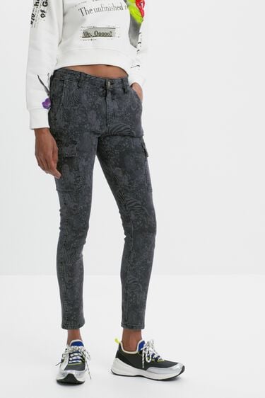 Skinny cargo jeans | Desigual