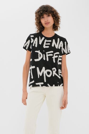 Camiseta texto "Manifesto" | Desigual