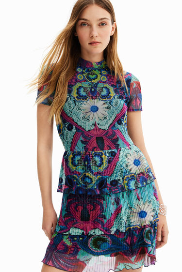 M. Christian Lacroix short layered dress | Desigual