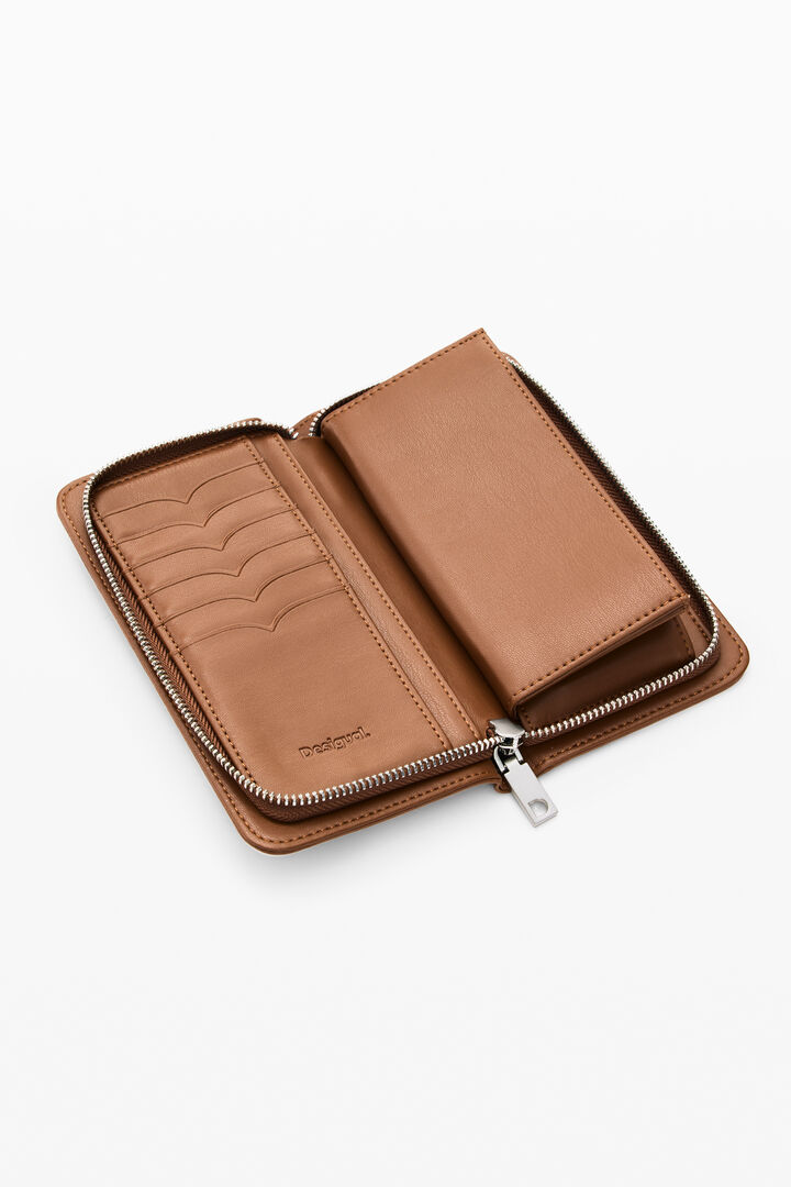 Medium embroidered wallet | Desigual