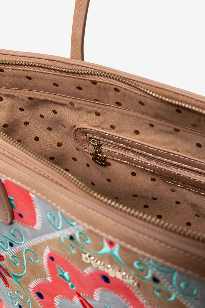 Shopper bag boho Mary Jackson Capri | Desigual