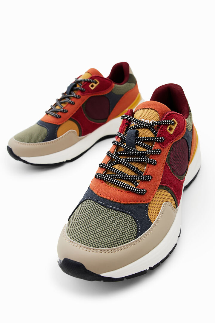 Patchwork running sneakers | Desigual