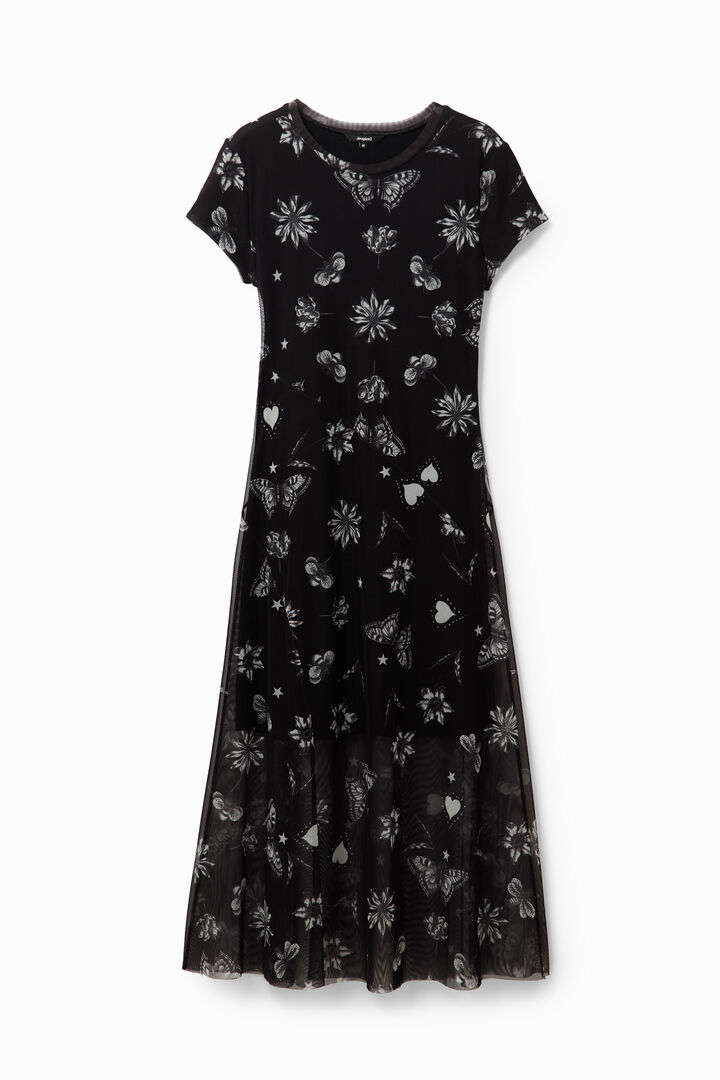Robe mi-longue florale | Desigual