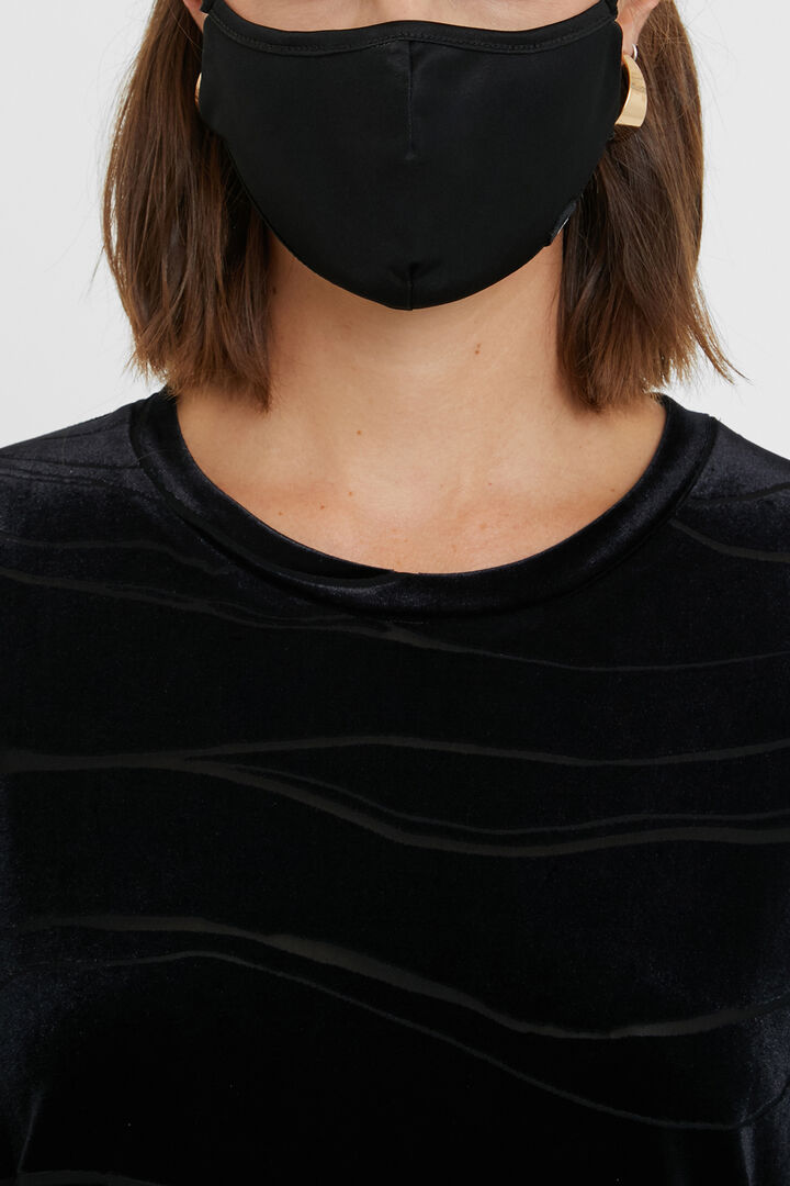 Mascarilla reversible lettering + funda | Desigual