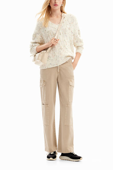 Long cargo trousers | Desigual