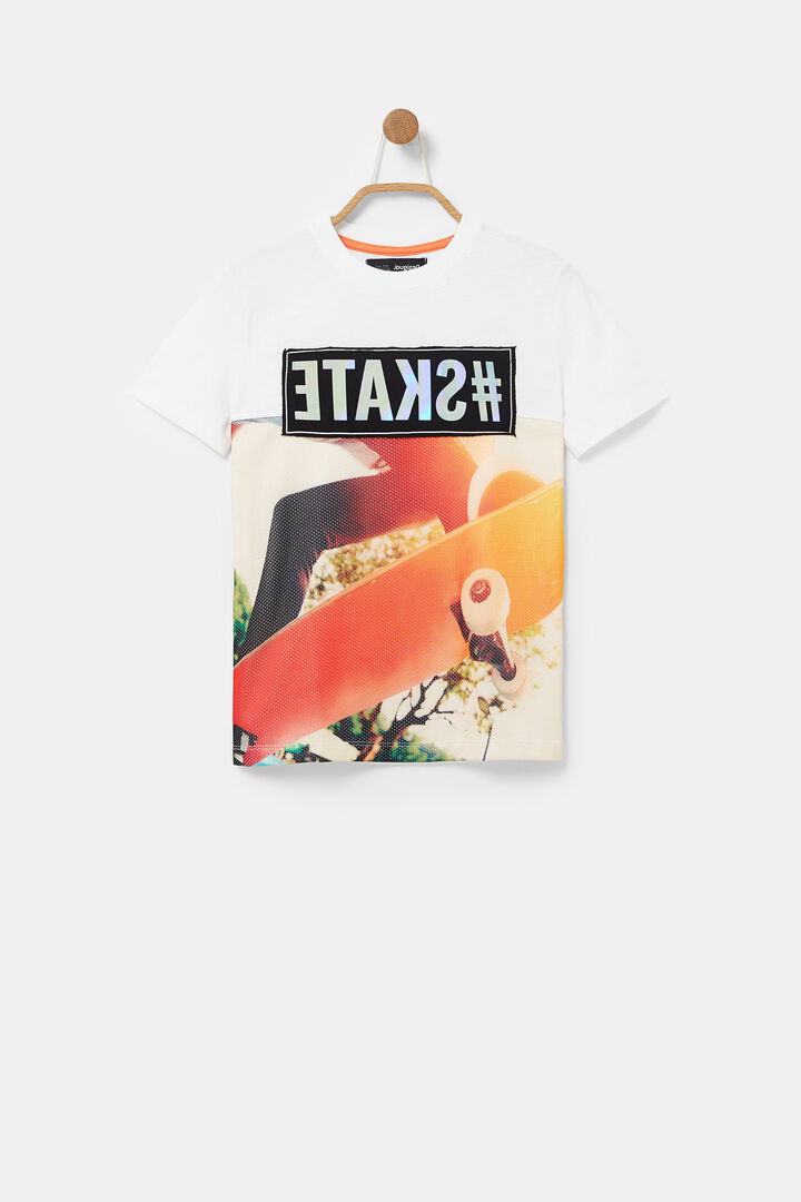 Camiseta skate 100% algodón | Desigual