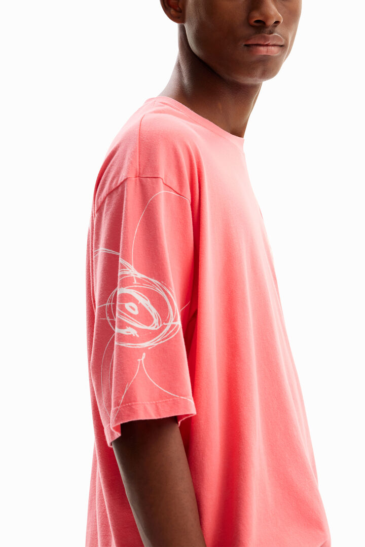 Relaxed acid-wash T-shirt | Desigual