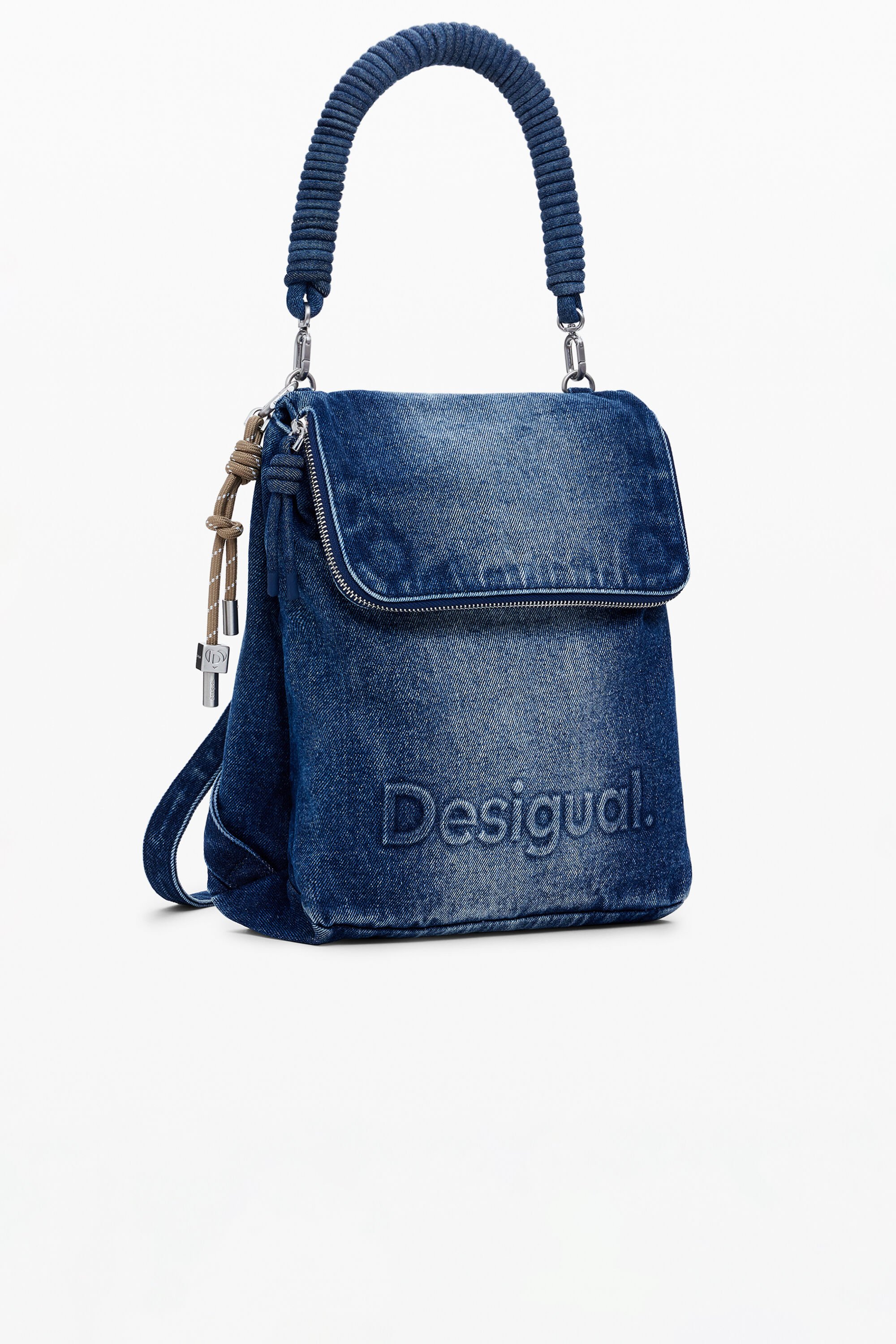 お歳暮 小さなデニムのバックパック 女性用 Desigual.com I バッグ