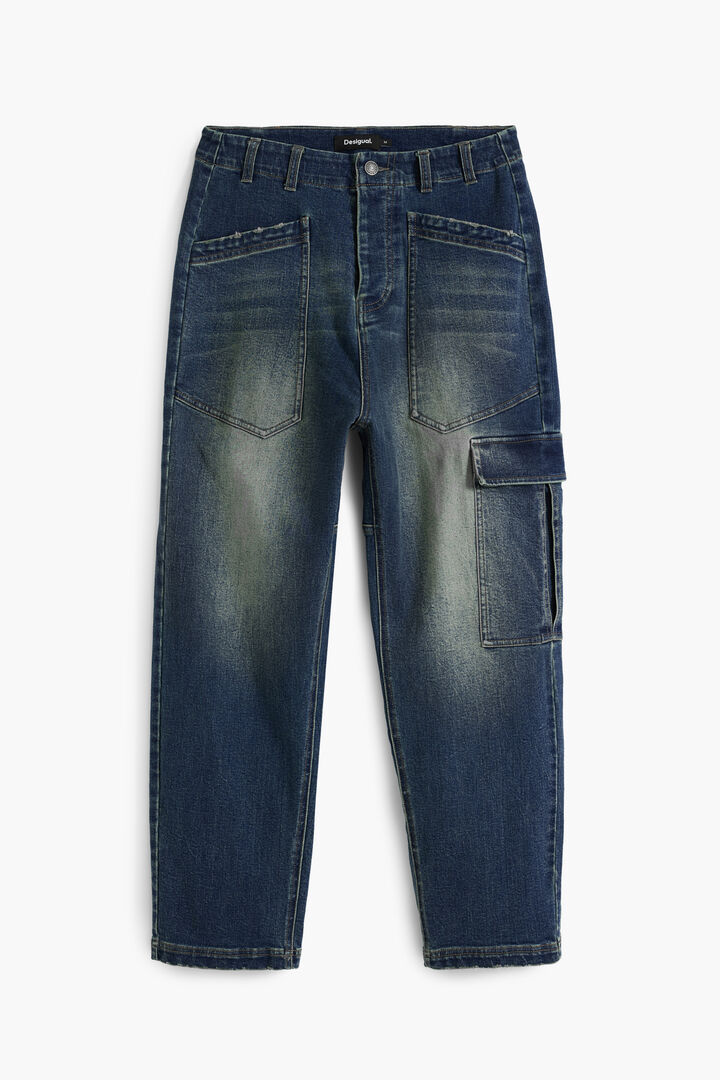 Baggy-Jeans mit Taschen | Desigual