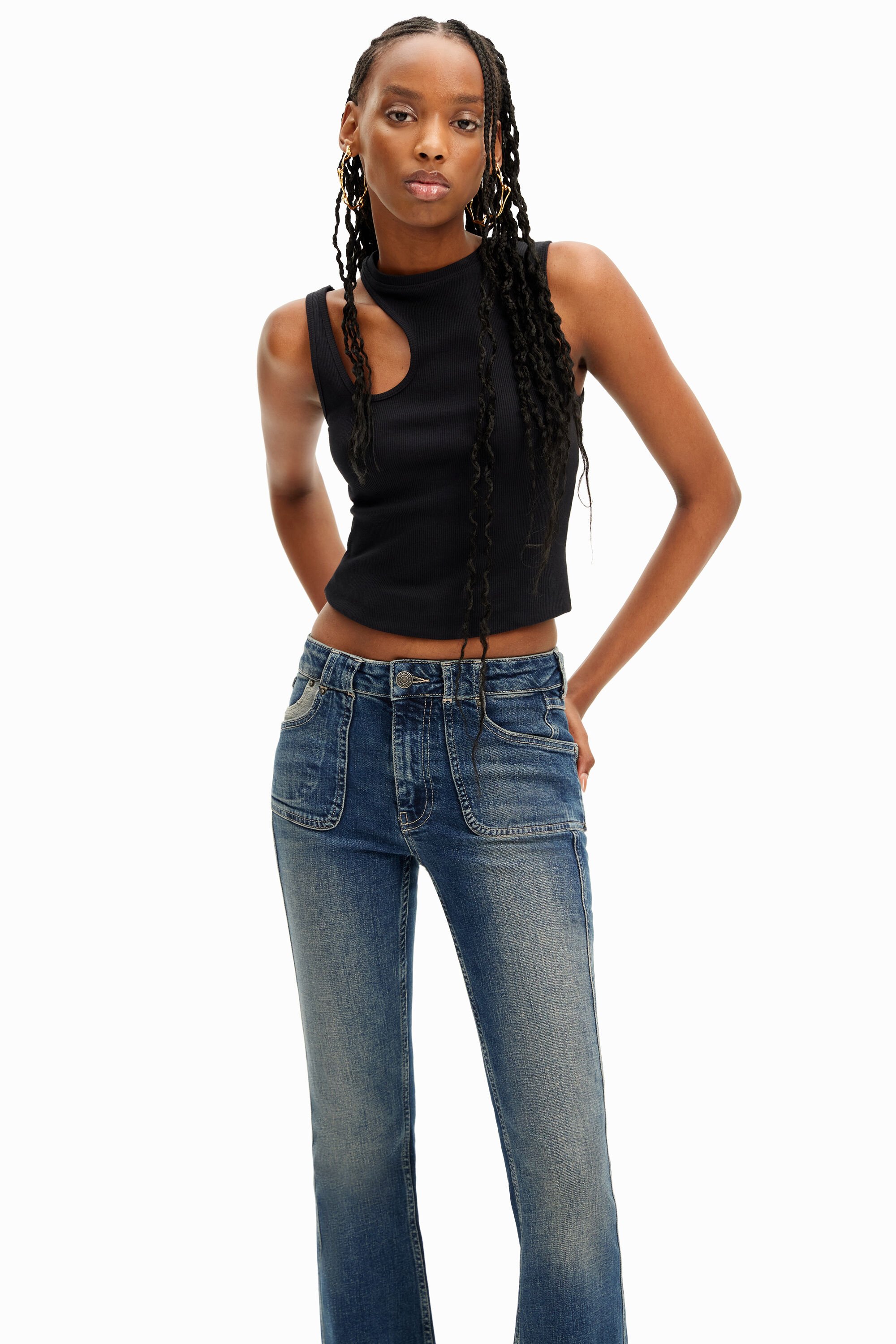 Desigual jeans womens deals