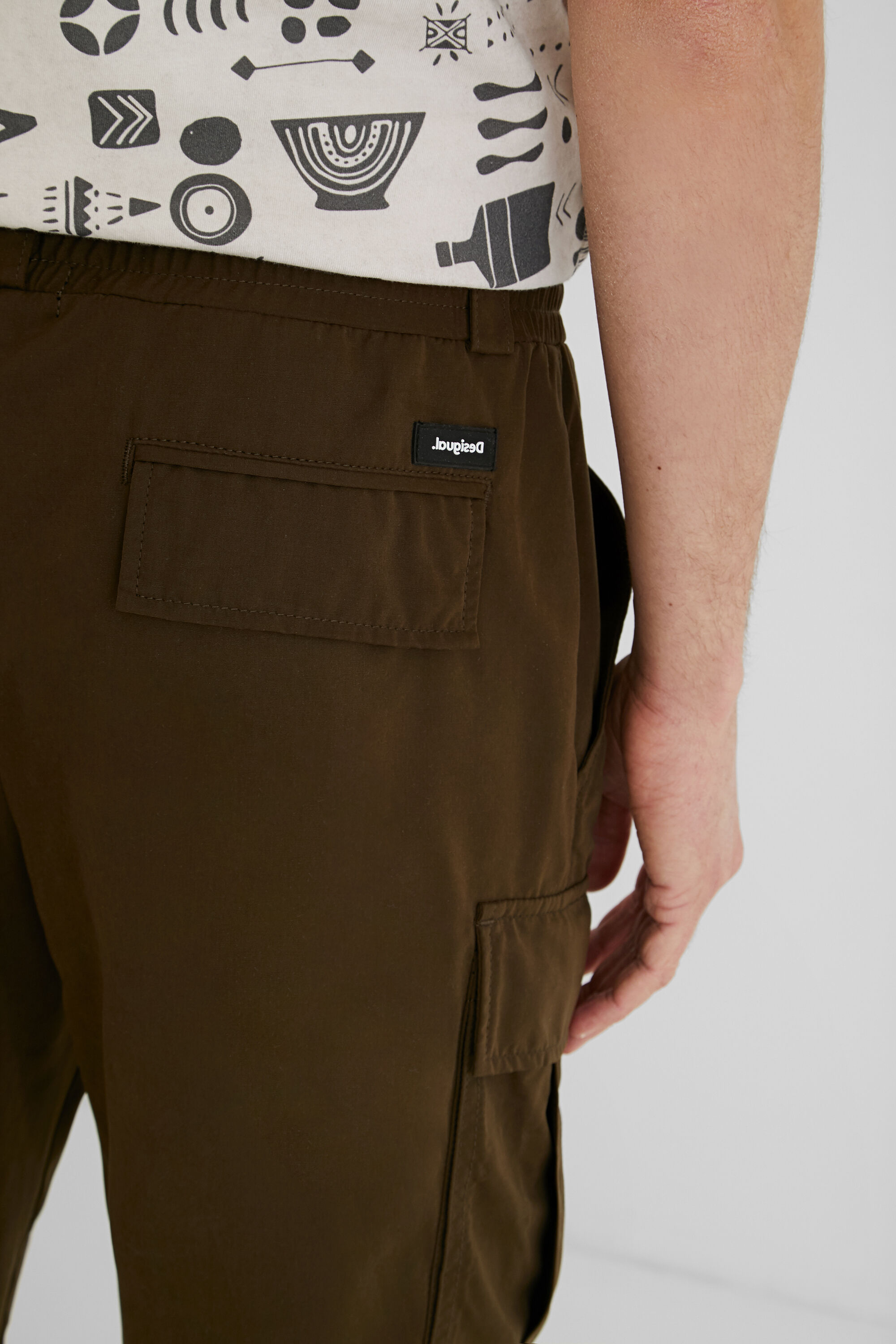 Pantalon cargo tobillero