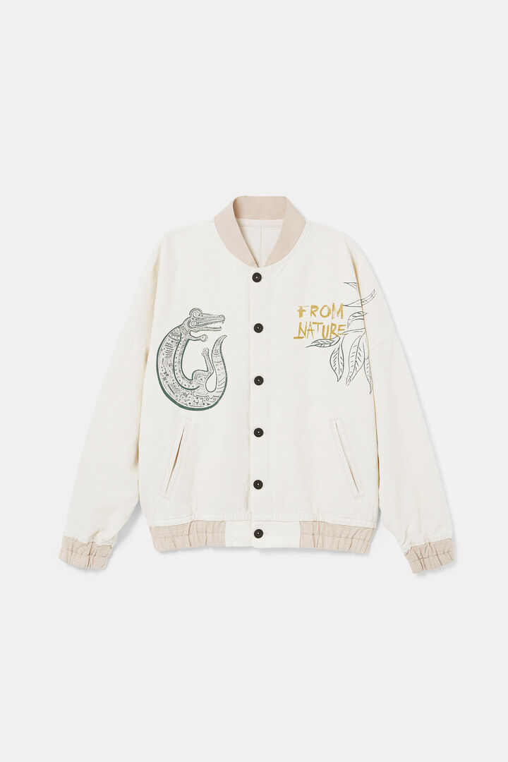 Natural College Jacket | Desigual