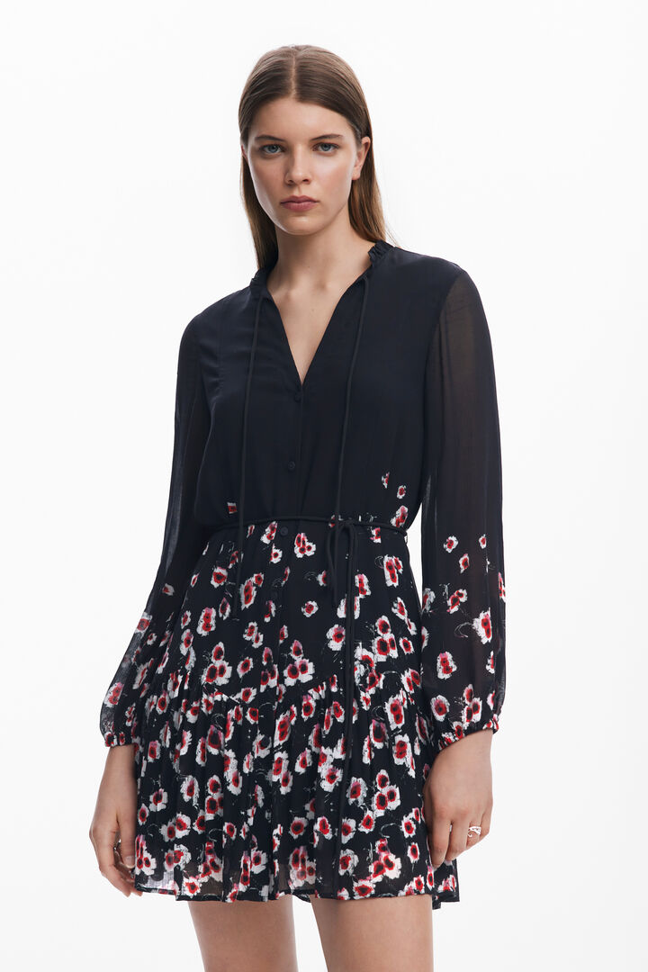 Short floral dress | Desigual