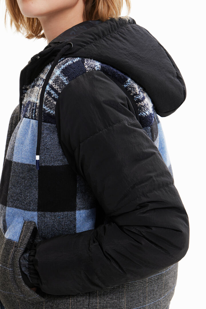 Jaqueta curta padded patch | Desigual