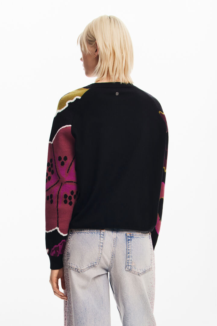 Jersey  mangas flores | Desigual
