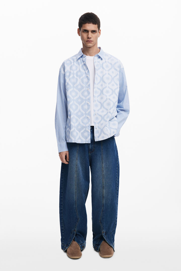Long-sleeve striped shirt | Desigual