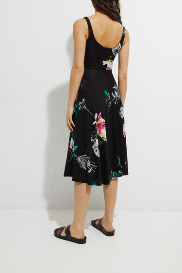 花柄 ストラップワンピース Desigual Com
