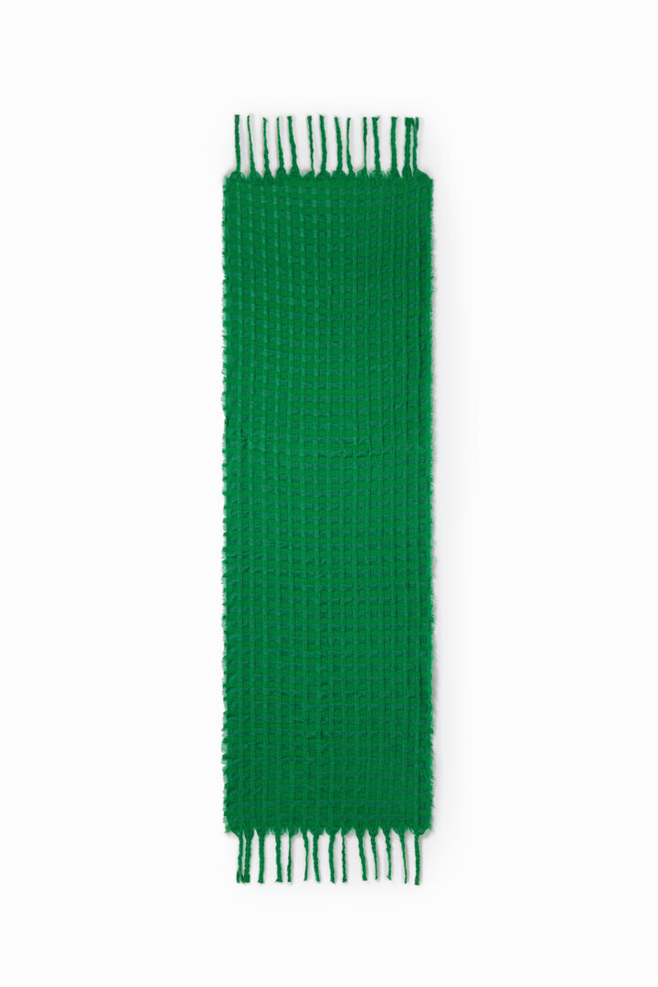 Plaid rectangular scarf | Desigual