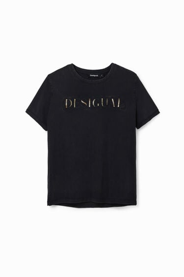 煌めき ロゴ Tシャツ | Desigual