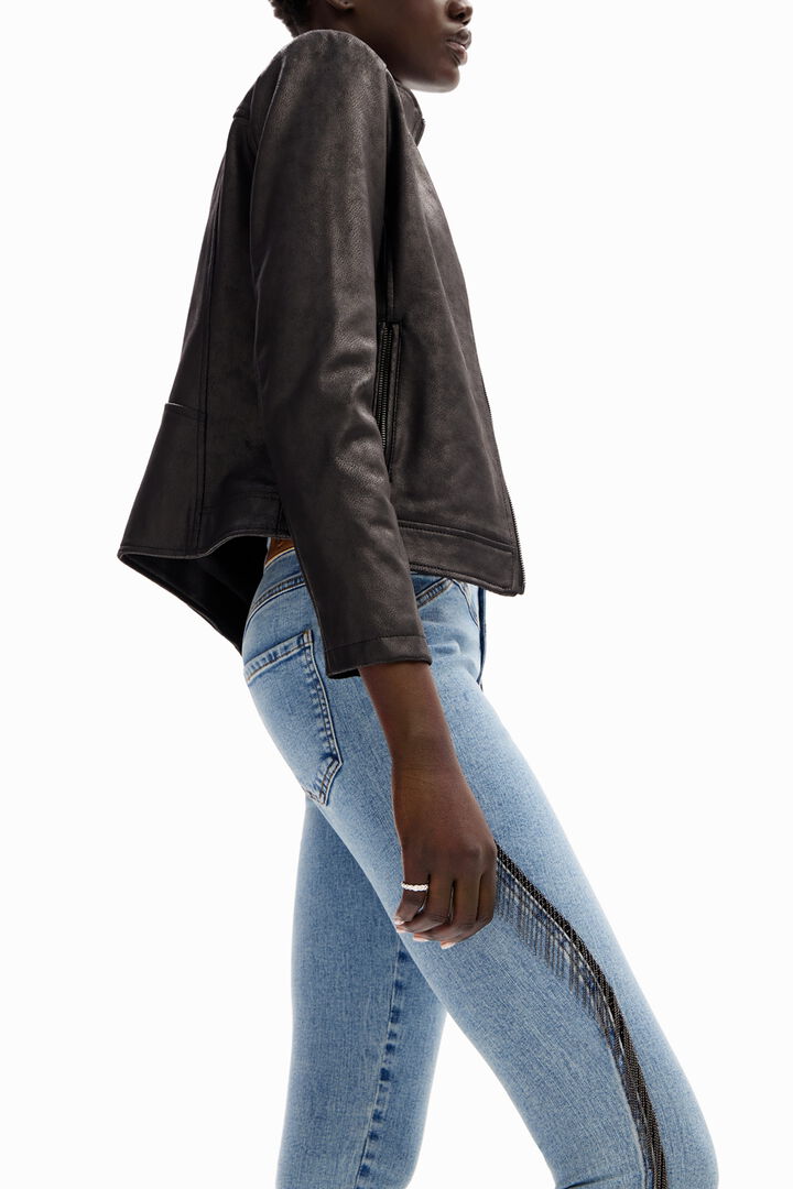 Vaqueros Skinny flecos | Desigual
