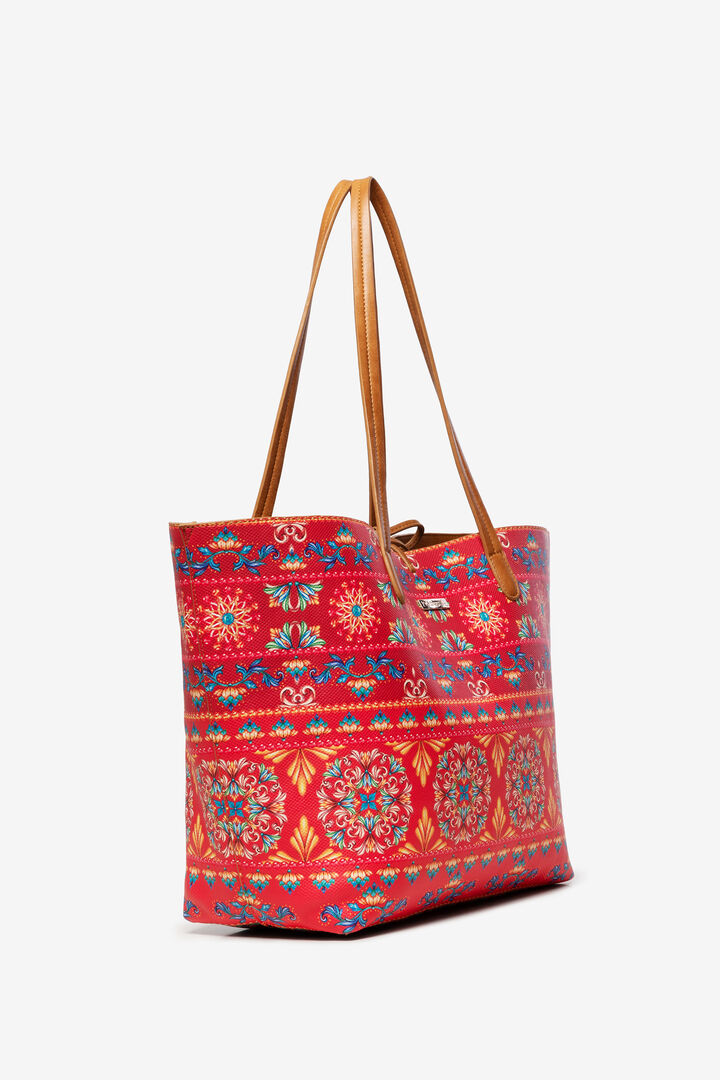 Reversible Bag with Bow Capri Maxi | Desigual