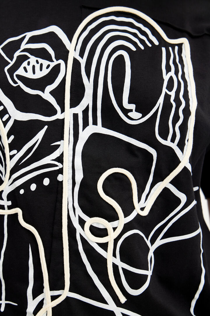 Arty illustration T-shirt | Desigual