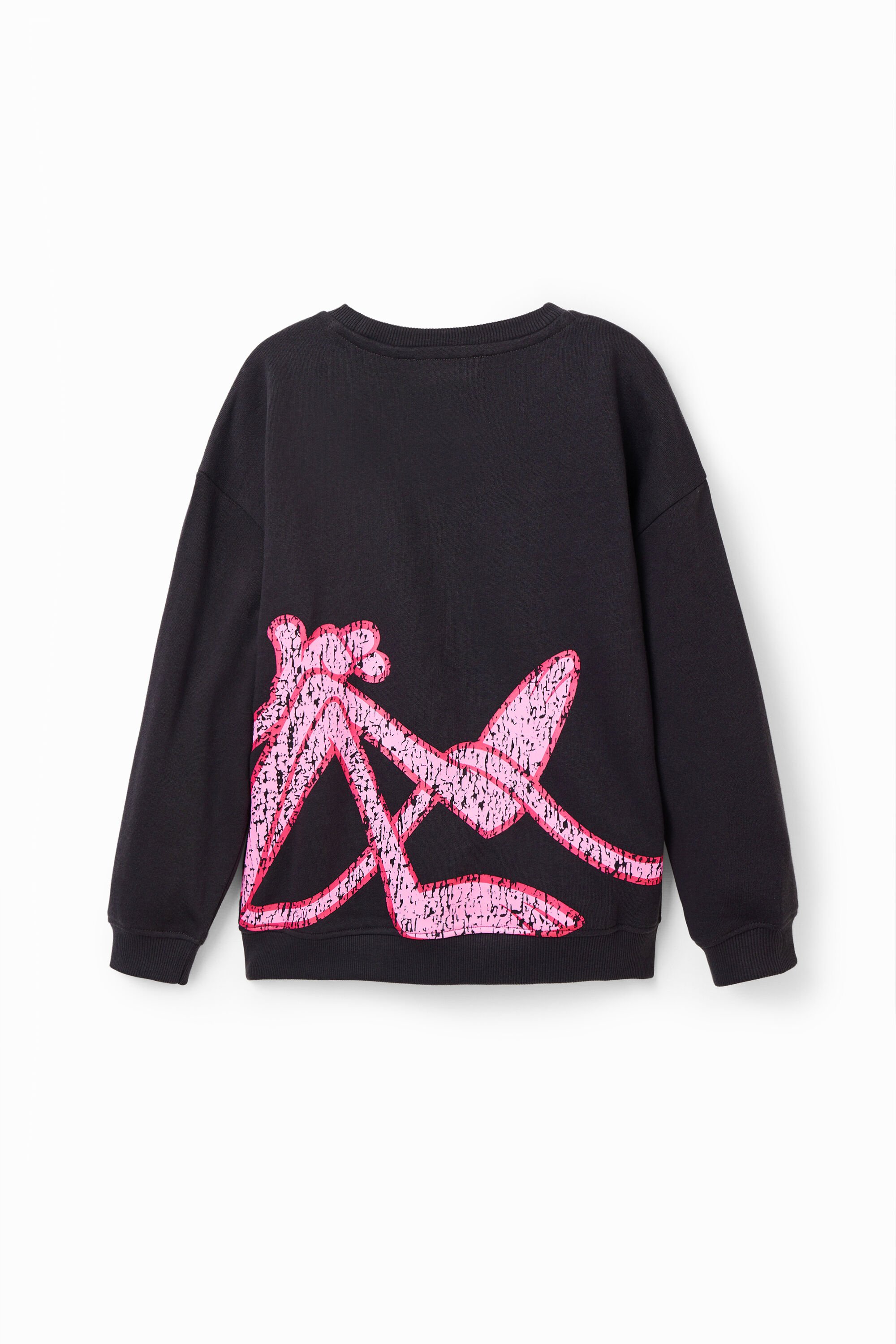 Zara pink panther sweatshirt sales