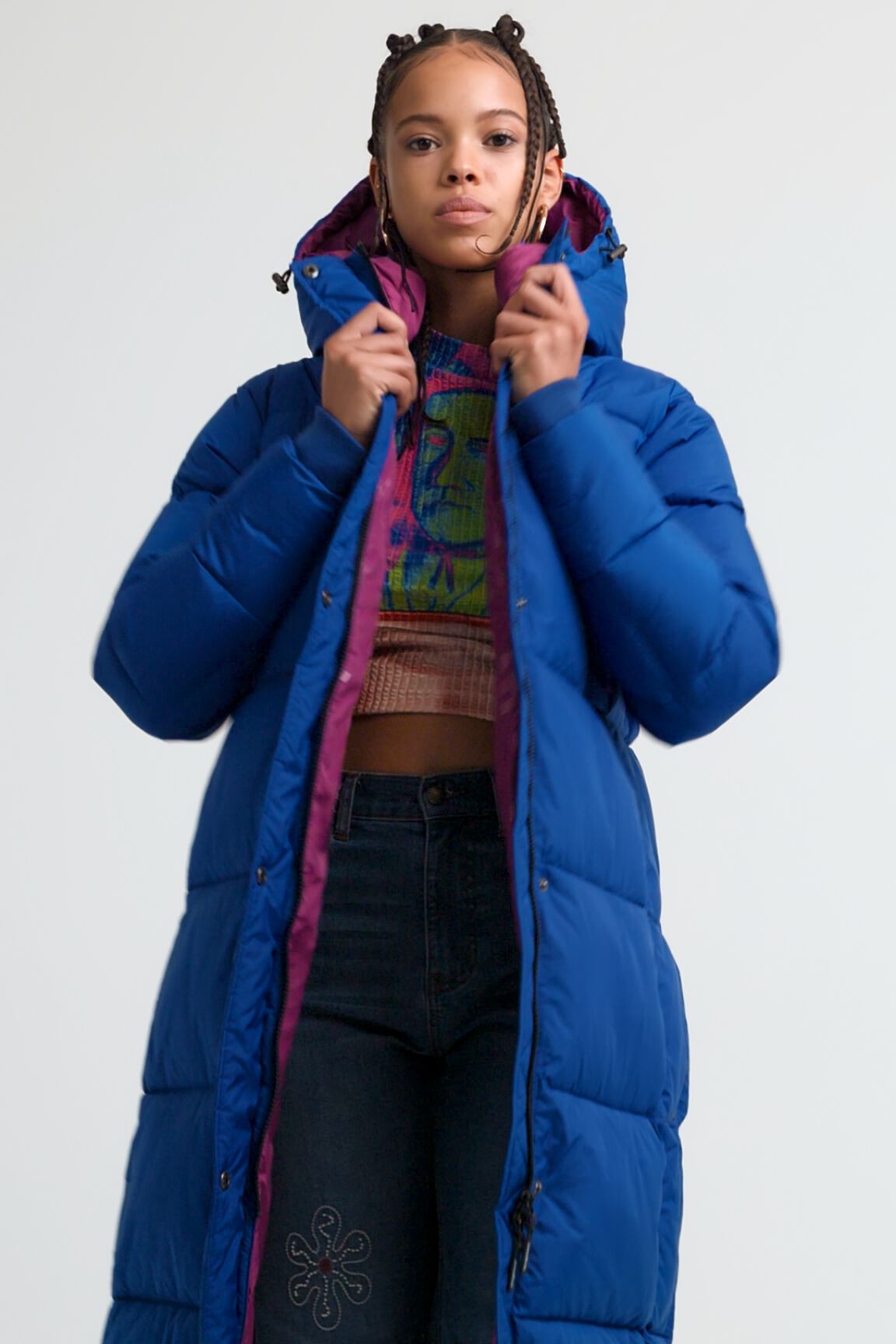 Desigual padded jacket online