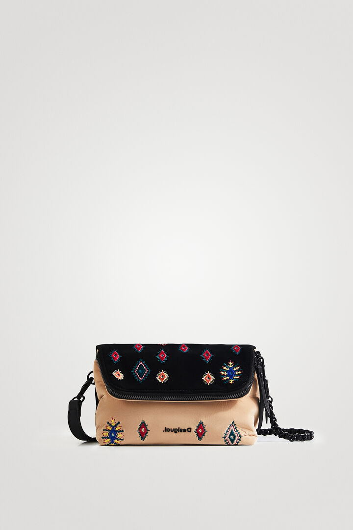 Sac à bandoulière broderie boho | Desigual