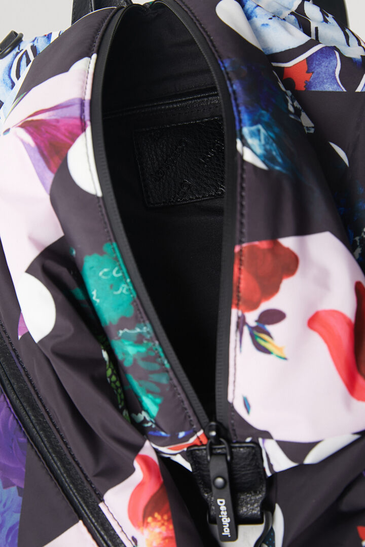 Multiposition print backpack | Desigual