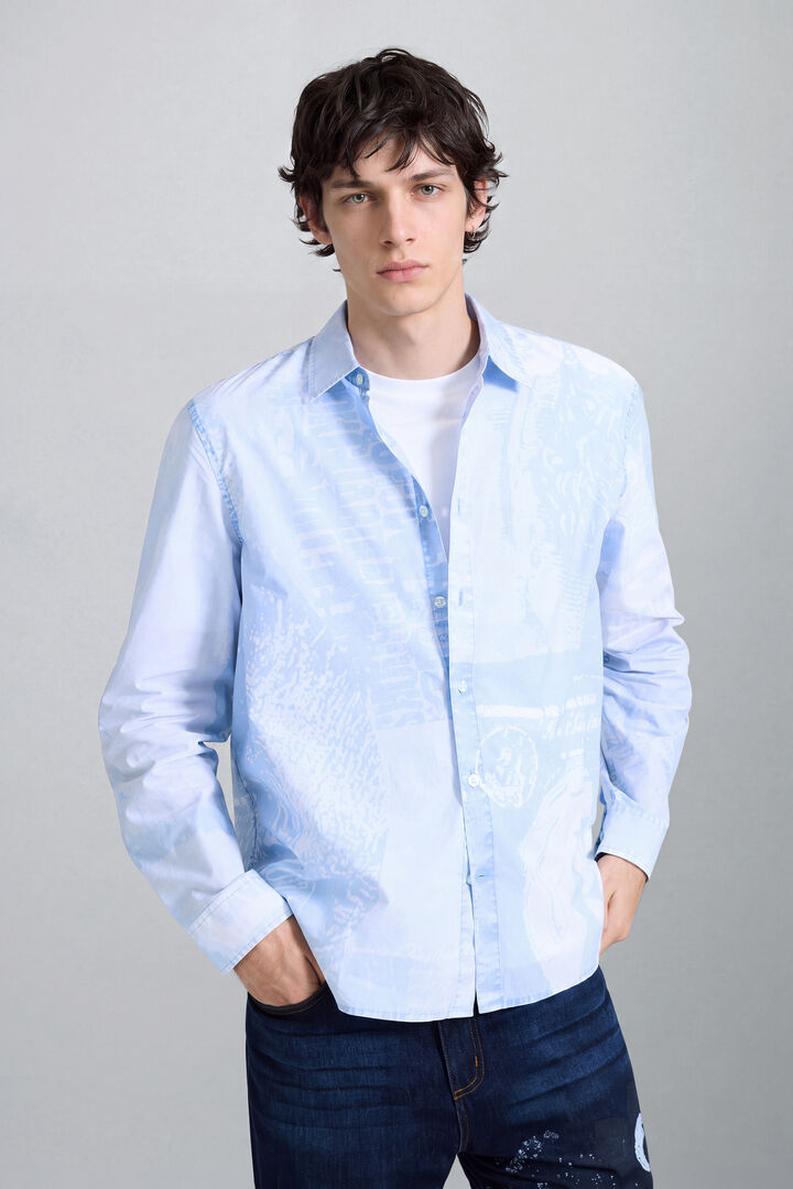 PRINTED LONG SLEEVE SHIRT