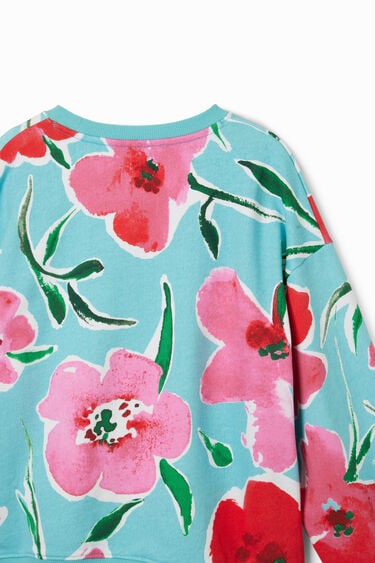 Bluza oversize kwiaty | Desigual