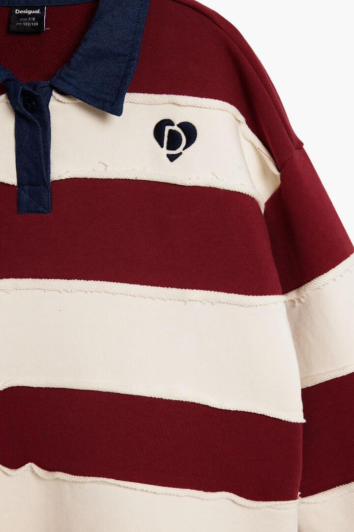 POLO W PASKI Z DŁUGIM RĘKAWEM | Desigual