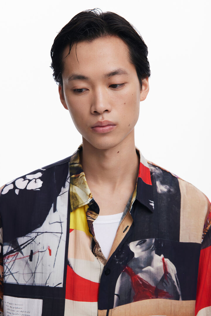 Shirt designed by Mr. Christian Lacroix | Desigual