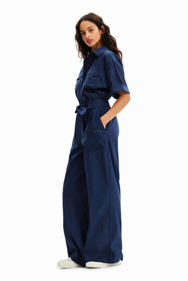 Granota worker brodat suís | Desigual