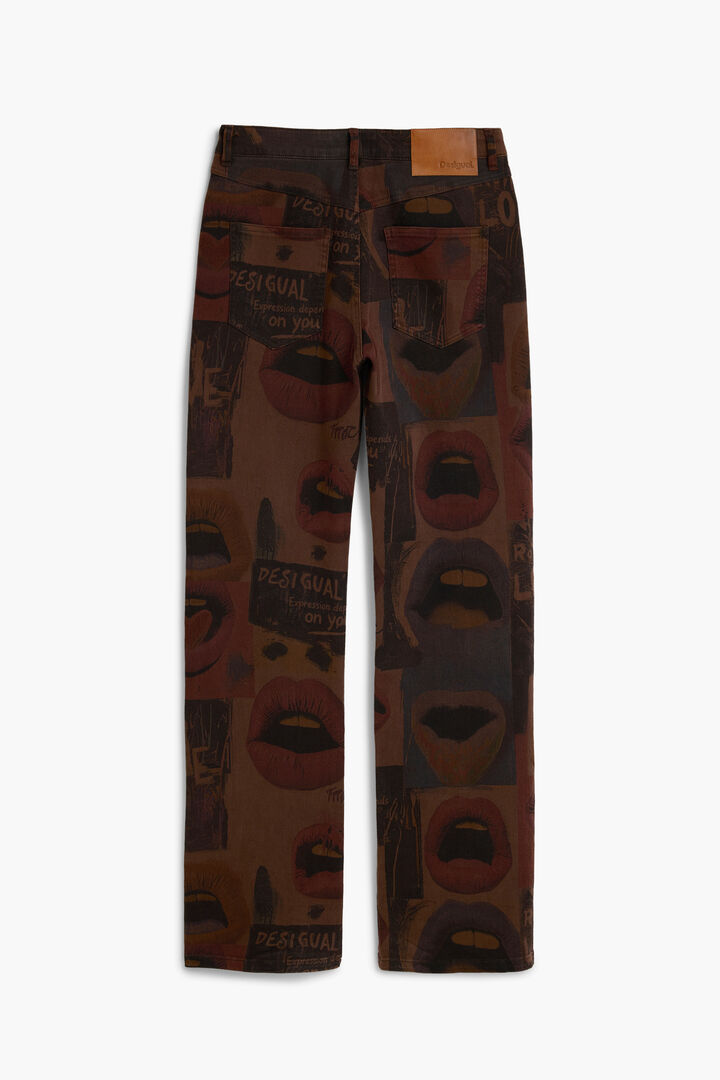 JEANS Z NADRUKIEM | Desigual