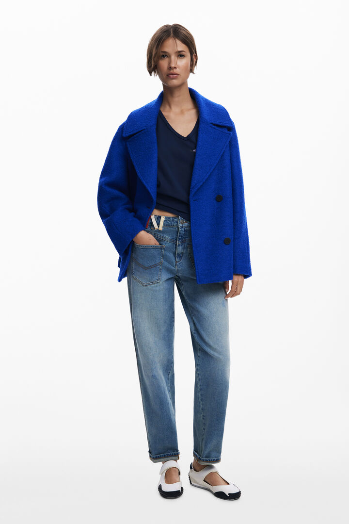 Cappotto corto in spugna | Desigual