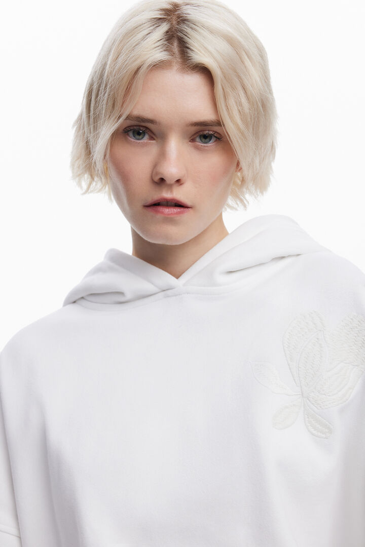 Sweatshirt designed by Mr. Christian Lacroix | Desigual