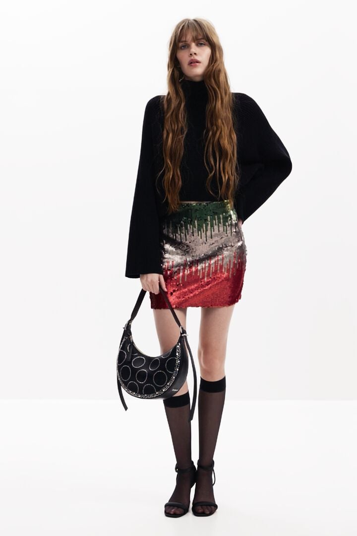 Sequin miniskirt | Desigual