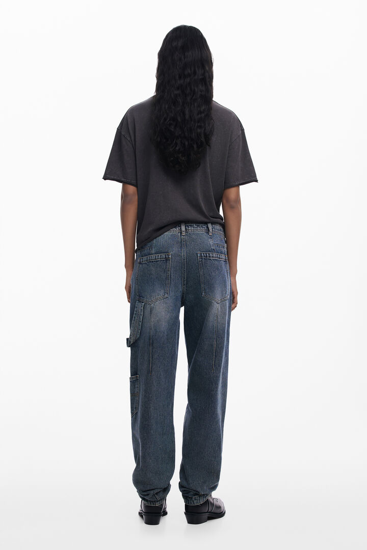 Denim Boyfriend desgastado | Desigual