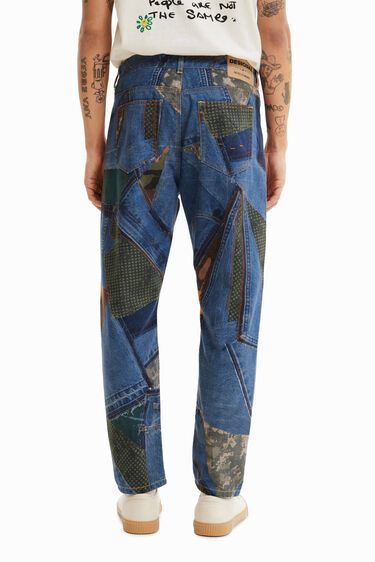 Vaqueros Relaxed patch | Desigual