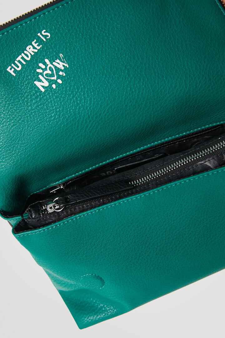 Bolso bandolera efecto piel | Desigual