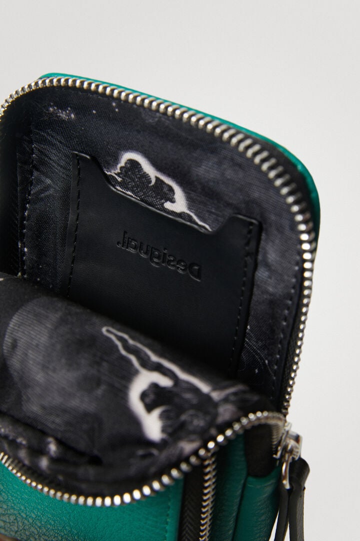 Leather effect hanging coin purse | Desigual