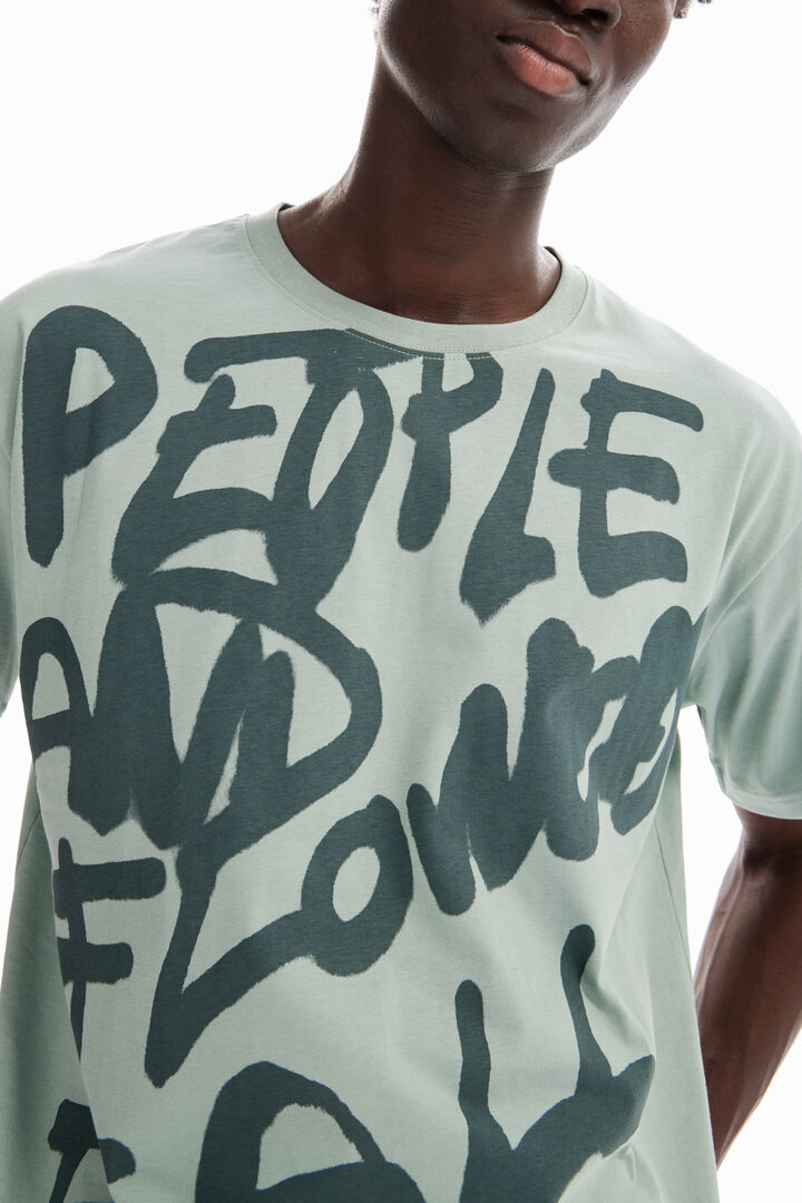 Oversize message T-shirt | Desigual