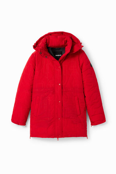 Abric encoixinat cremalleres | Desigual