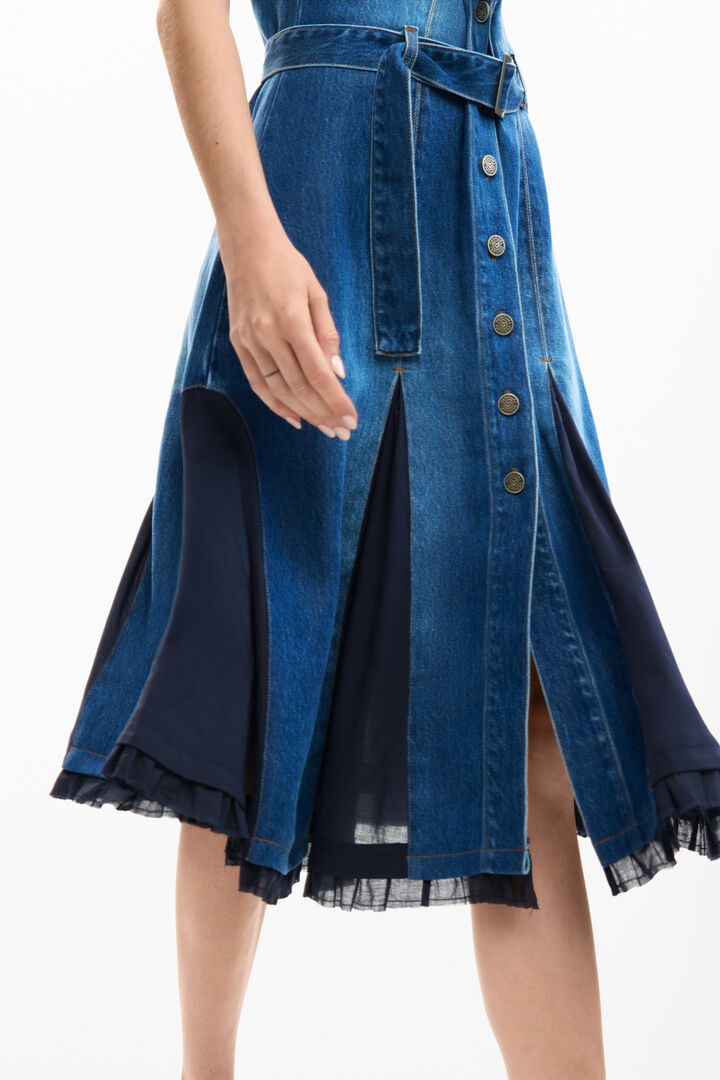 Denim midi dress | Desigual