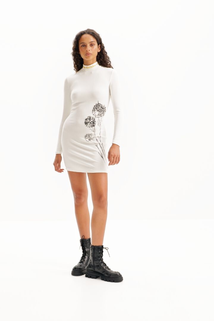 Vestit mini brodat M. Christian Lacroix de dona I Desigual.com | Desigual