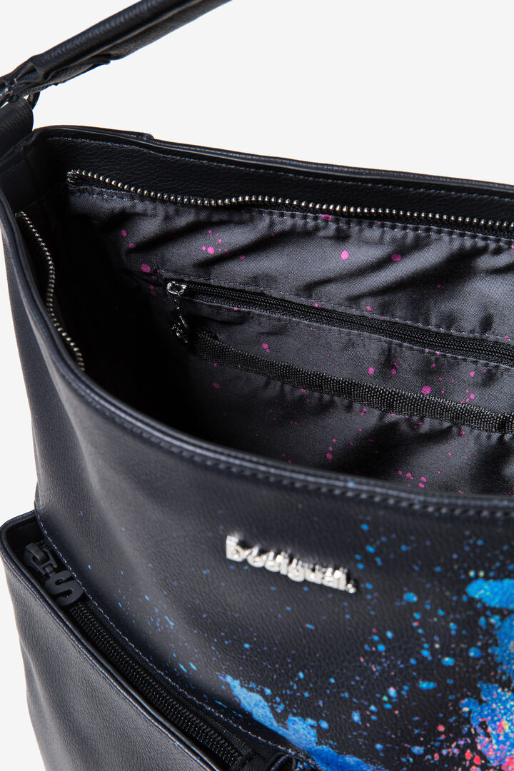 Colour Explosion Black Bag Holi Kobe | Desigual