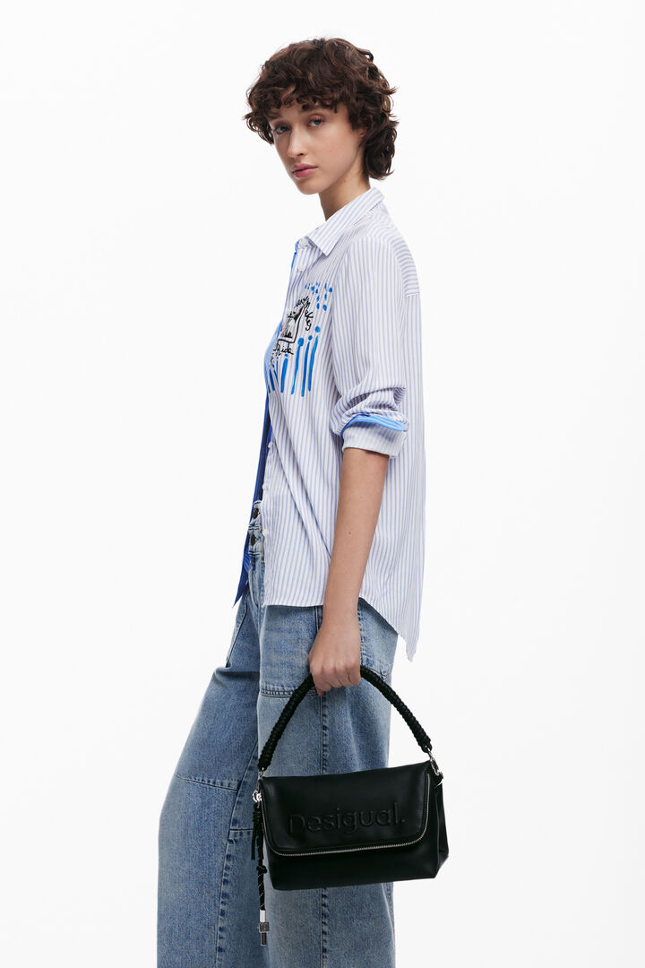 Sac bandoulière logo 3D | Desigual