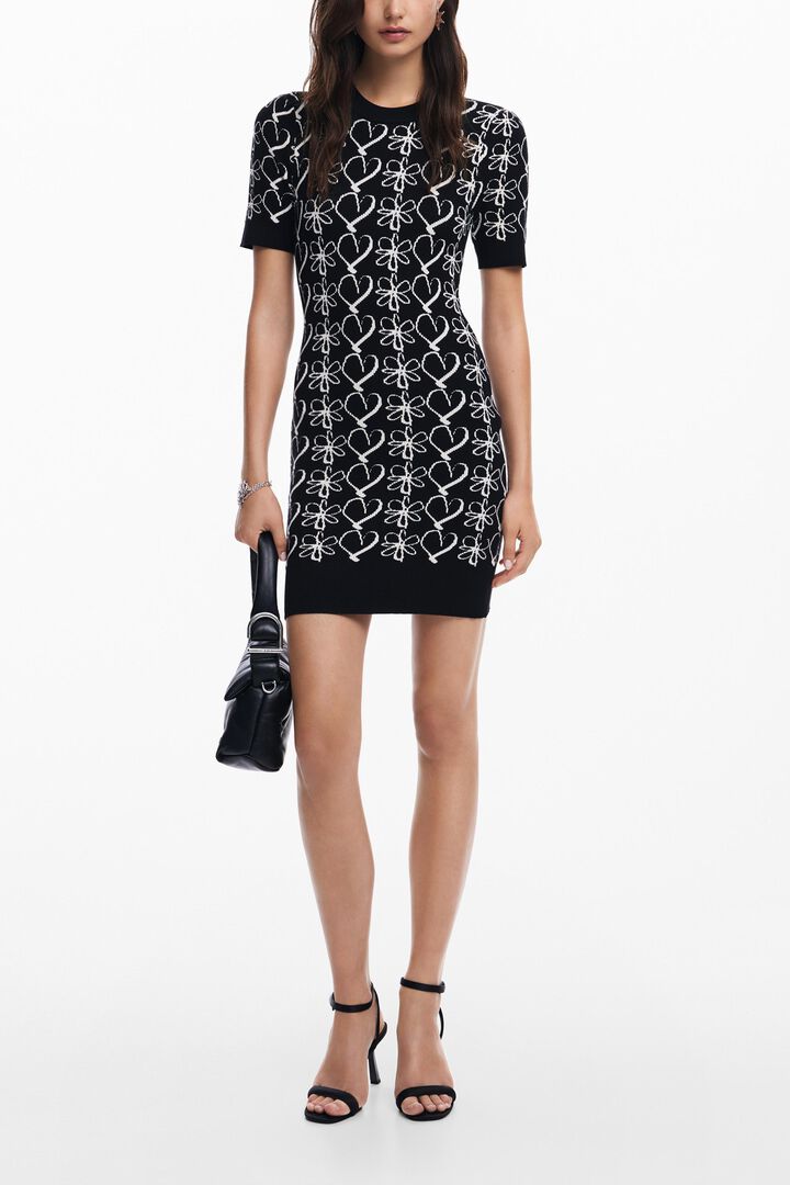 Printed mini dress designed by M. Christian Lacroix | Desigual